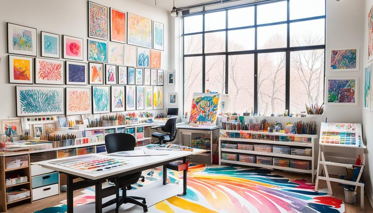 Art Studio Bedrooms for Creative Teens