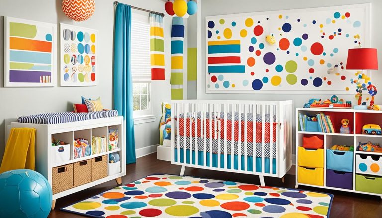 Bold Color Schemes for a Playful Nursery