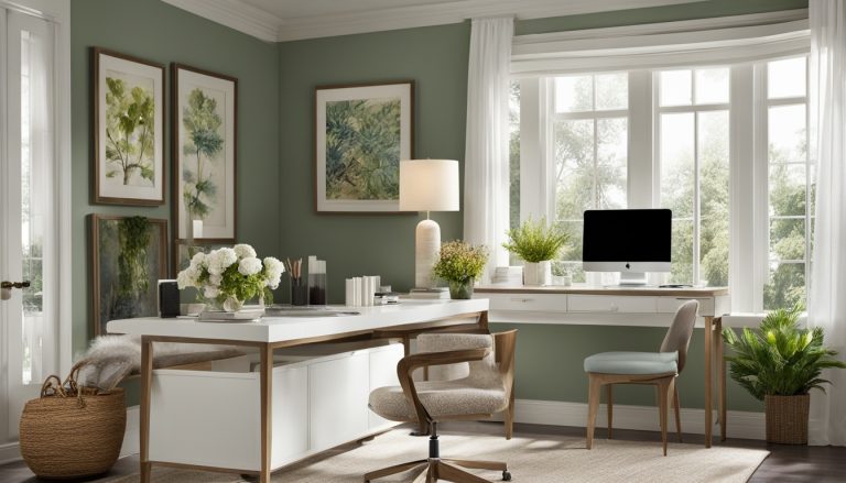 Bright and Airy Home Office Designs