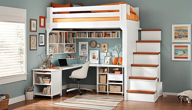 Loft Bed Solutions for Tiny Bedrooms