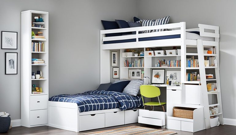 Loft Bed Storage Ideas