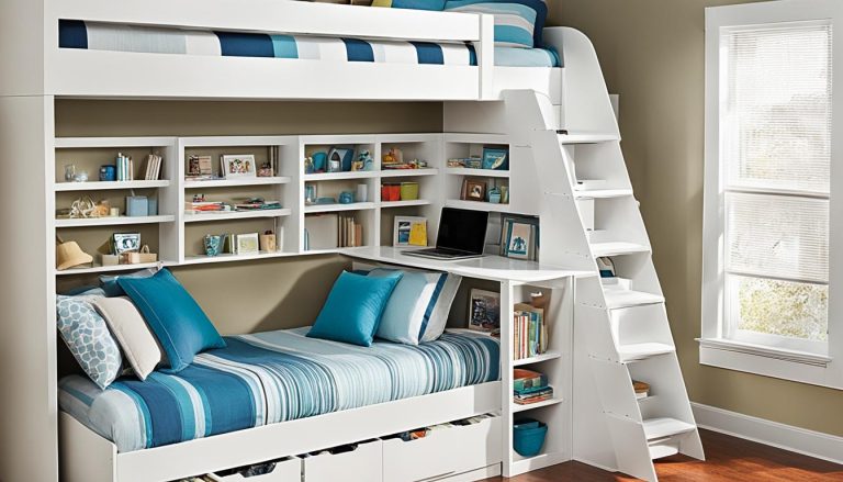 Loft Beds with Built-In Storage