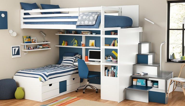 Loft Beds with Hidden Storage