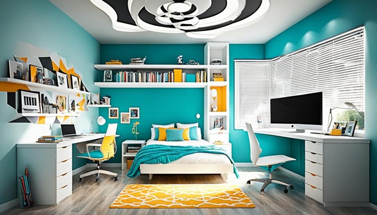 Teen Bedrooms with Statement Ceilings