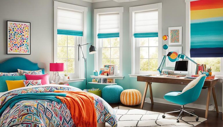 Teen Bedrooms with a Pop of Color