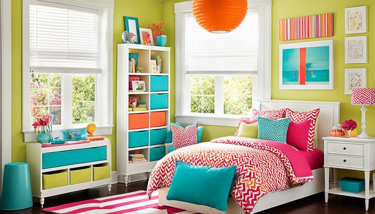 Using Vibrant Colors in a Girl’s Bedroom