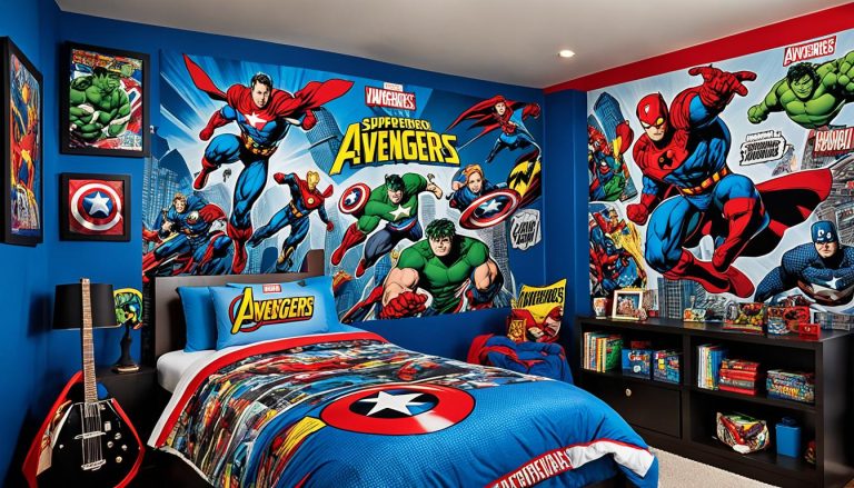 Action-Packed Bedroom Decor