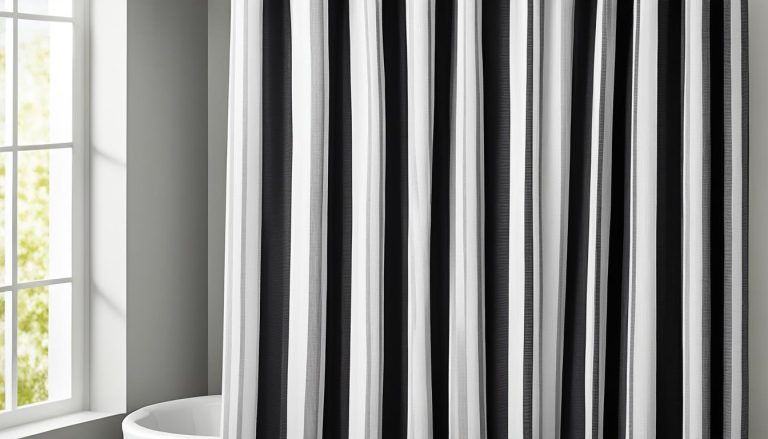 Black and White Shower Curtain Ideas