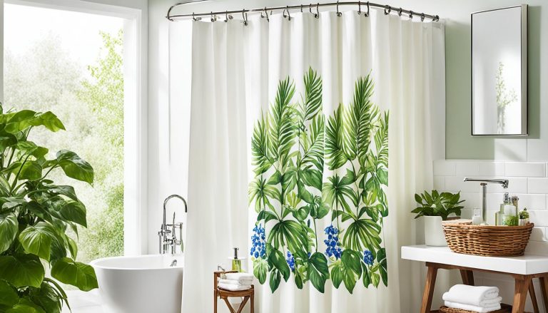 Botanical Shower Curtains for a Fresh Look