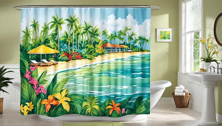 Bright and Breezy Shower Curtain Ideas