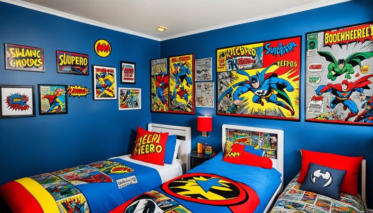 Comic Book-Themed Bedrooms for Boys