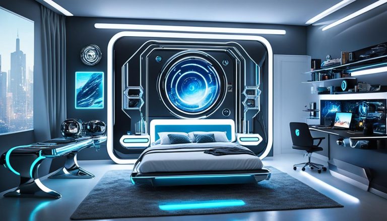 Futuristic Bedroom Decor for Boys