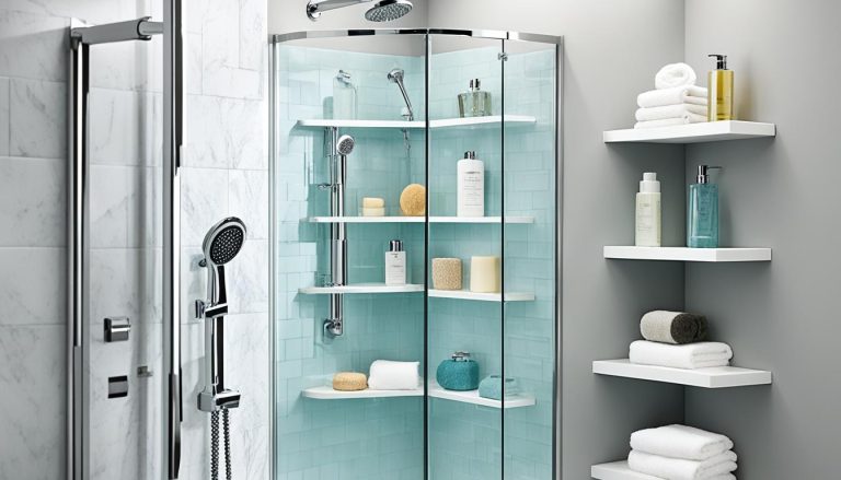 Maximizing Space with Corner Shower Storage