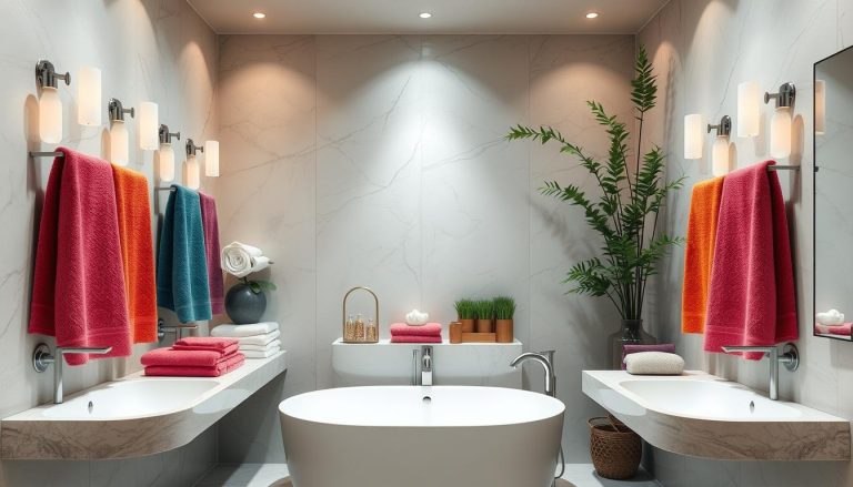 Creating an Aesthetic Bathroom with Bath Towels as the Focal Point