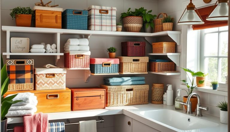 diy storage box ideas for bathroom organization