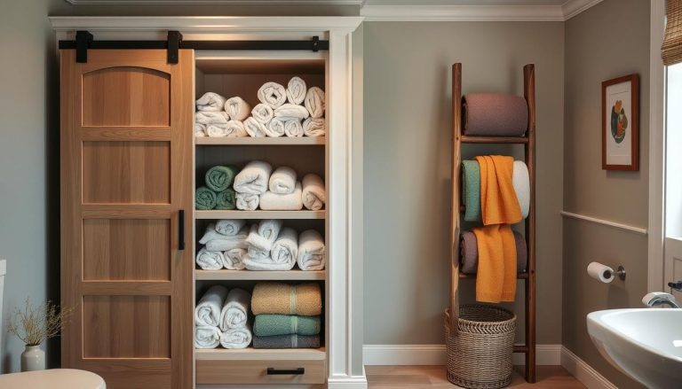 Bath Towels Storage Ideas for a Clutter Free Bathroom