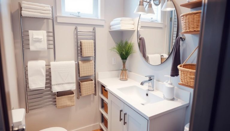 Maximizing Bathroom Storage: Innovative Bath Towels Storage Ideas