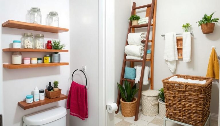 diy bathroom decor cheap storage ideas