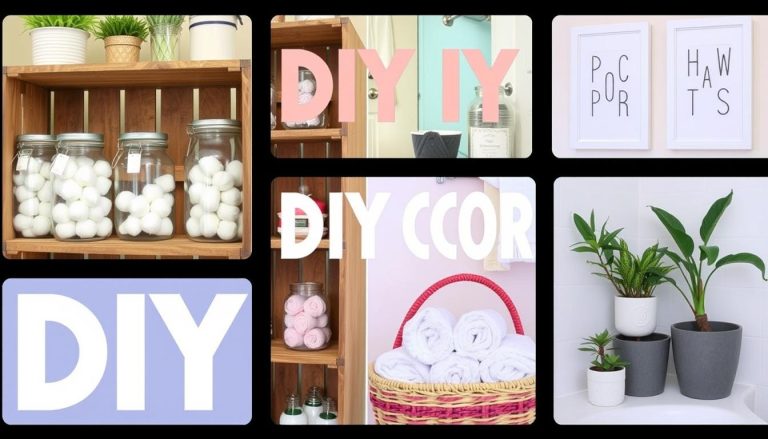 diy bathroom decor cheap storage ideas