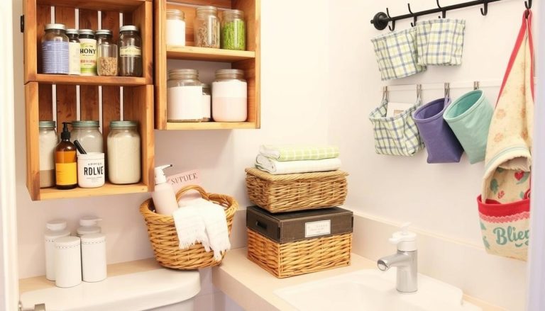 diy bathroom decor cheap storage ideas