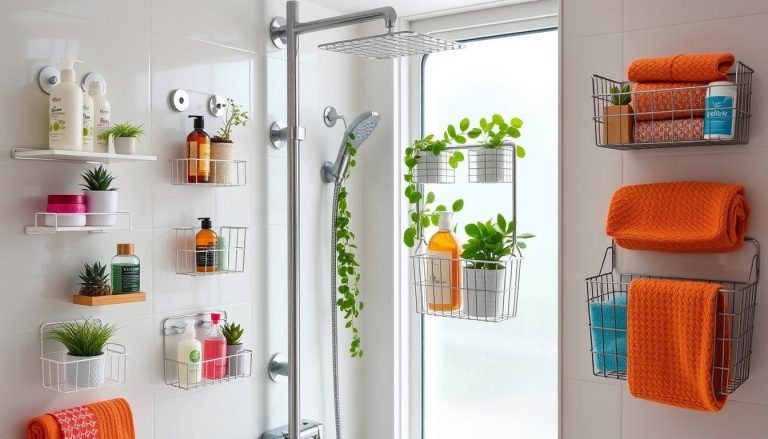 shower rack ideas diy bathroom storage