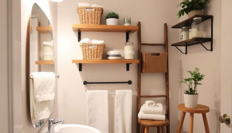 small bathroom storage diy creative ideas