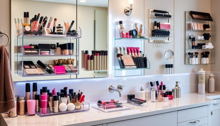 Makeup Storage Ideas for the Bathroom