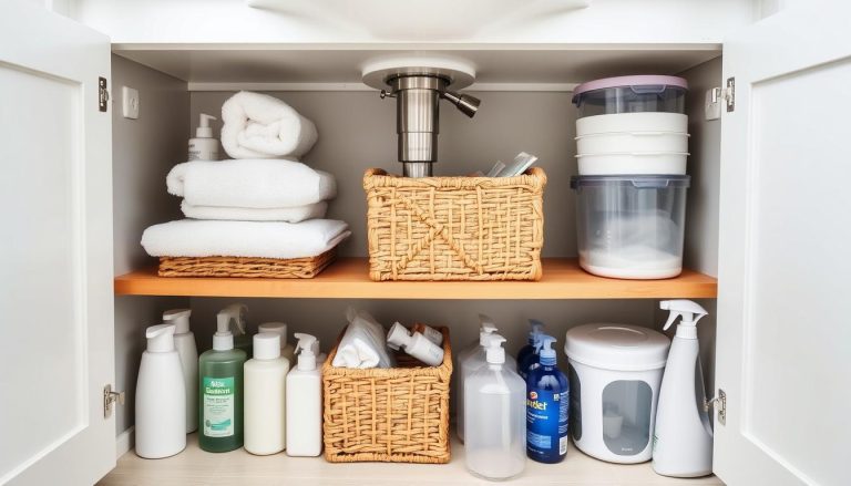 diy bathroom under sink storage ideas