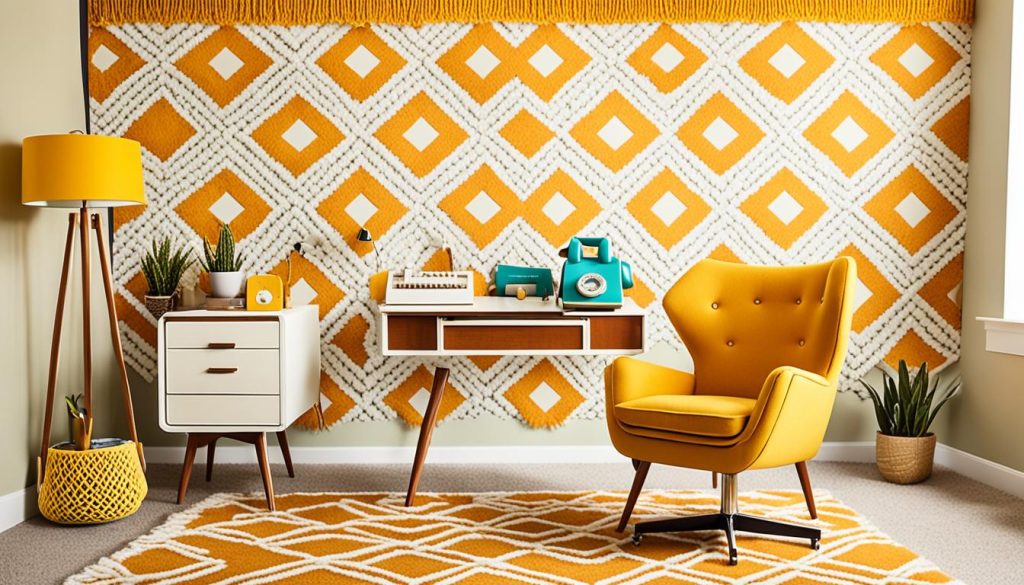 60s-inspired room designs