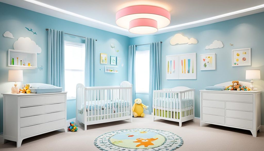 Adaptable nursery lighting