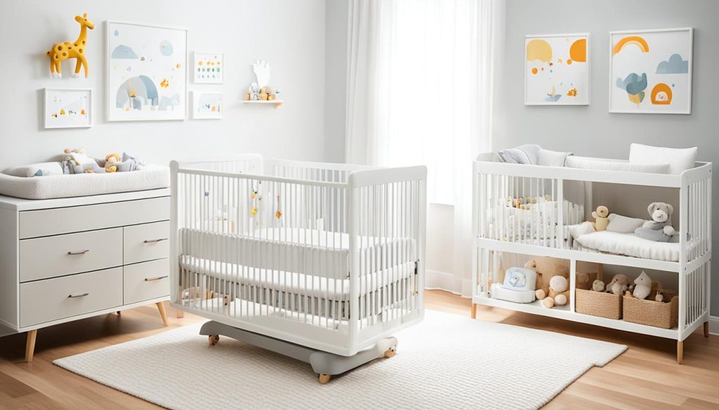 Adjustable crib with multiple mattress positions