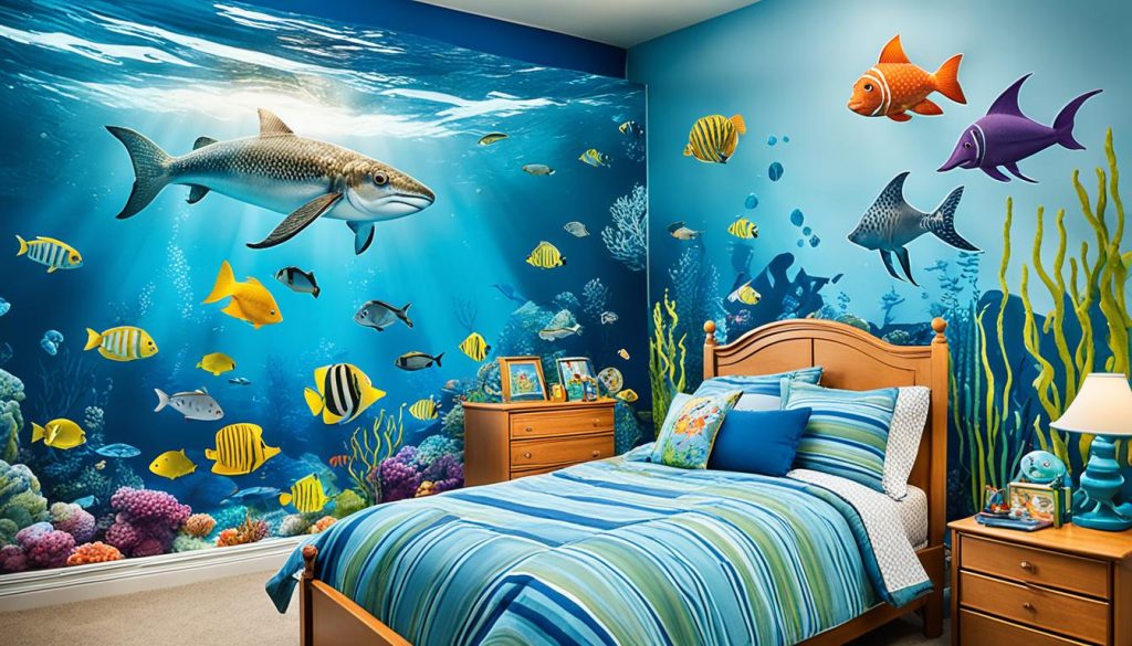 Adventure-themed rooms for children