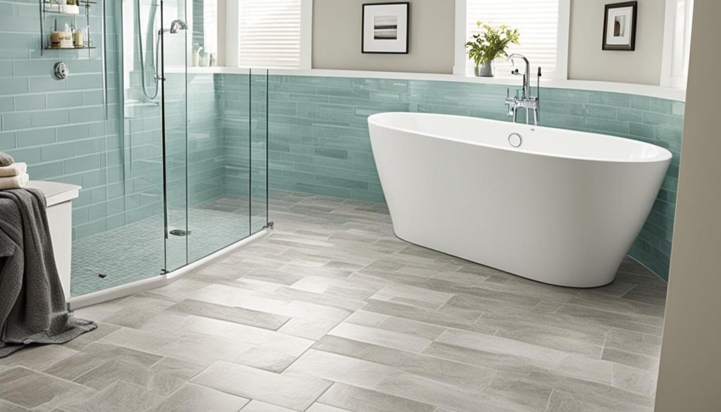 Affordable bathroom flooring solutions