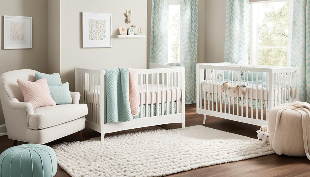 Affordable nursery textiles