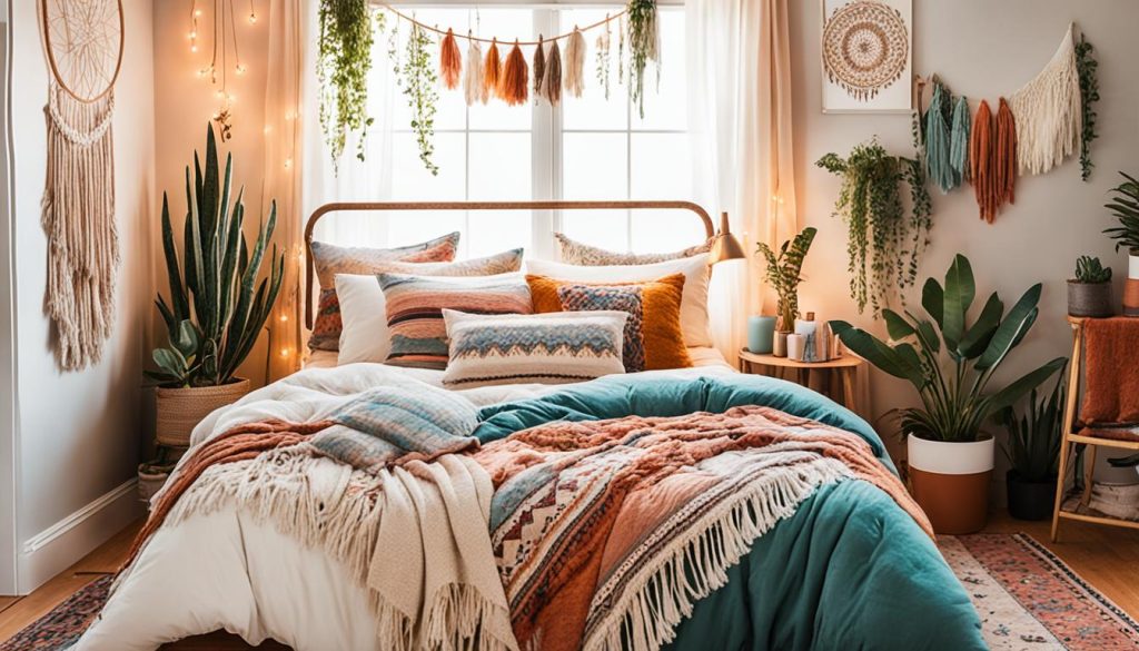 Bohemian girl's bedroom design