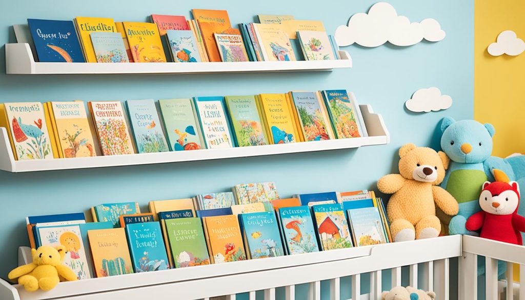 Book storage in nursery