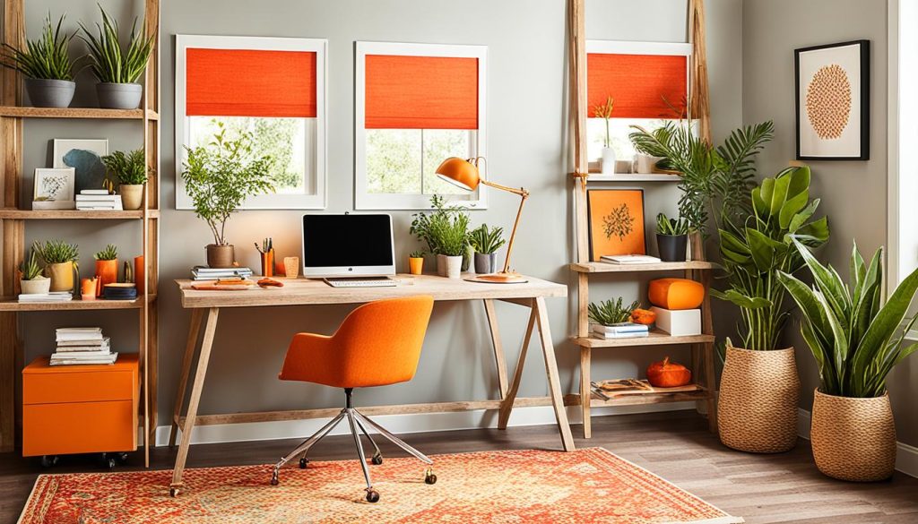 Color psychology in home office design