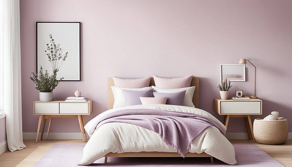 Color schemes for minimalist girls' bedrooms