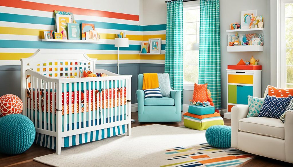 Colorful nursery patterns