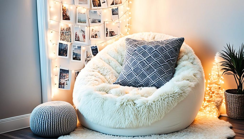 Comfortable seating options for reading nooks