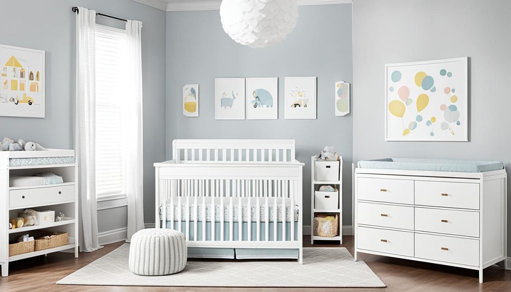 Convertible nursery furniture