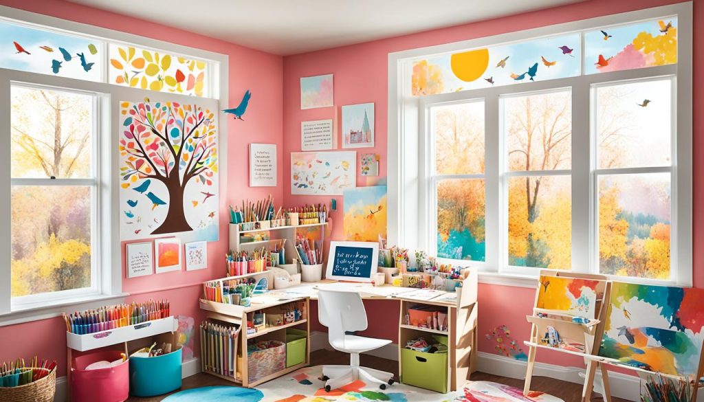 Creative spaces for kids