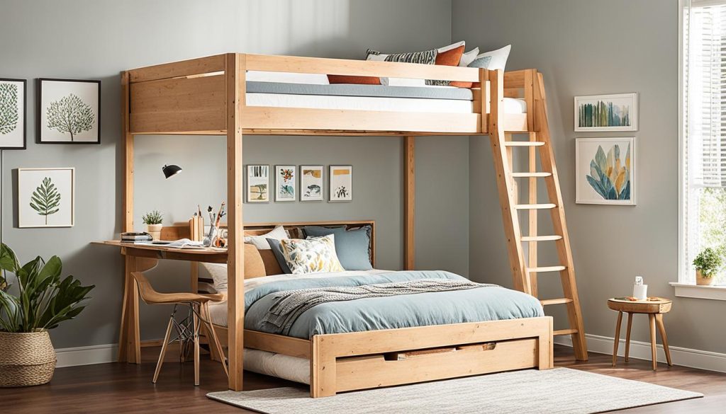 Customizable loft bed designs