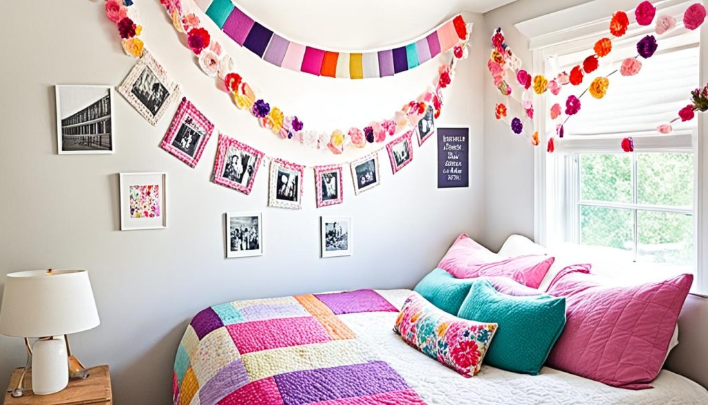 DIY decor projects for girl's bedroom