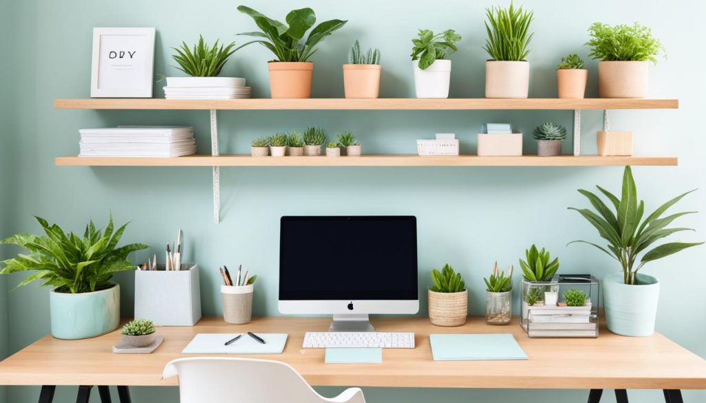 DIY office organization ideas