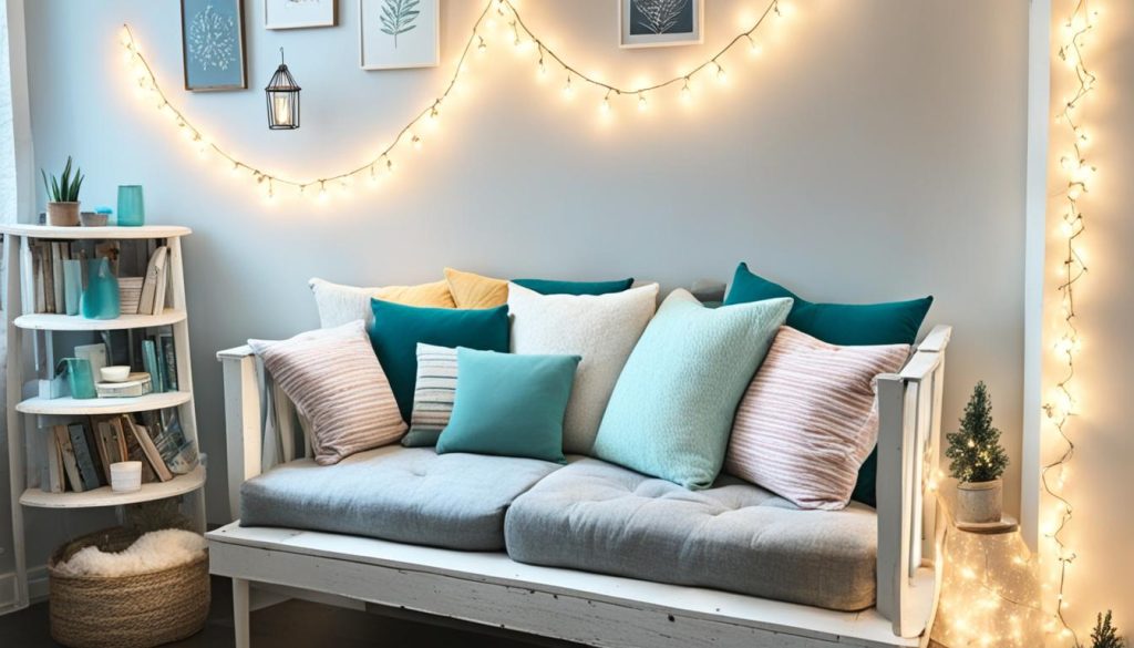 DIY reading nook project