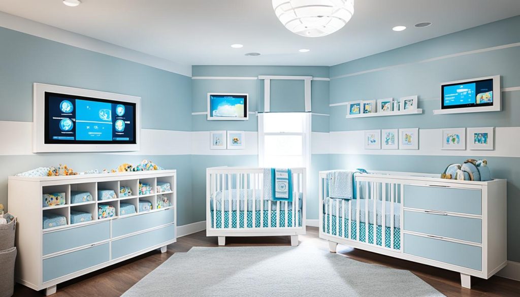 Digital nursery monitors for safety