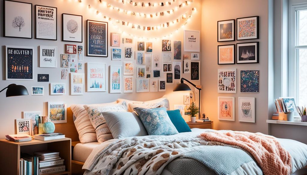 Dimmable lamps in a teen bedroom