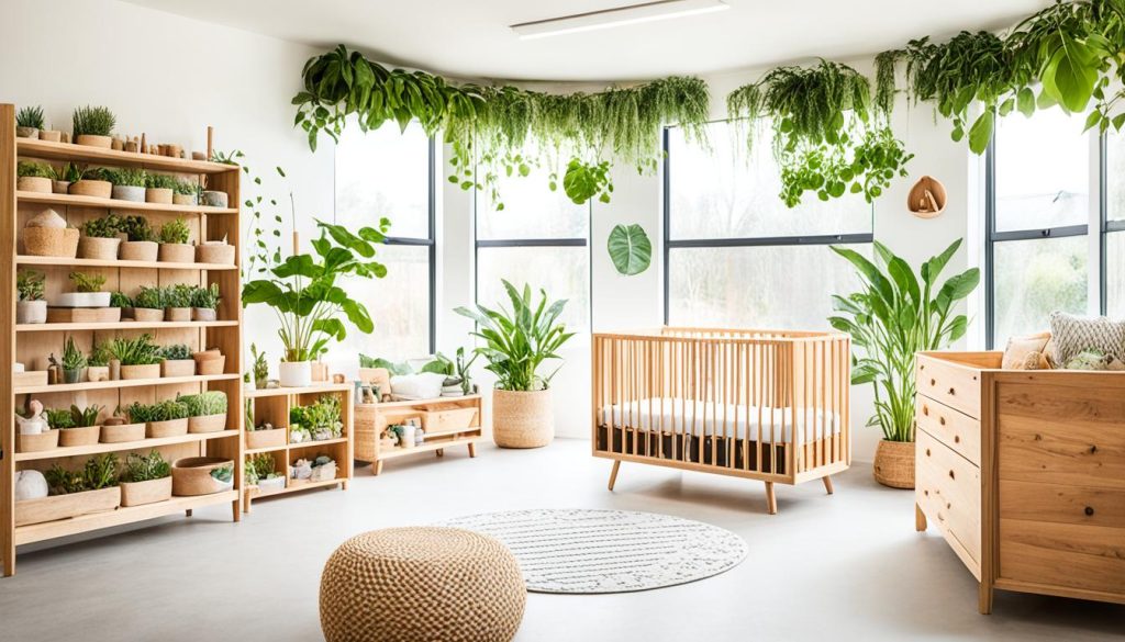 Eco-friendly nursery decor ideas