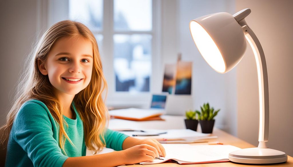 Energy-efficient lighting for girls' spaces